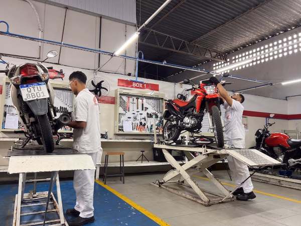 Oficina da Ares Motos, Concessionária em Cruz das Almas/BA