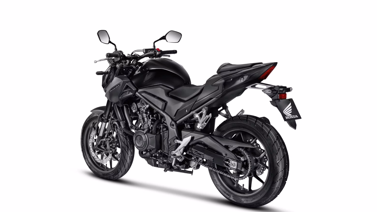 Honda Moto Cb500 Hornet Galeria Diagonal Esquerda Traseira Preto - 13 de 17