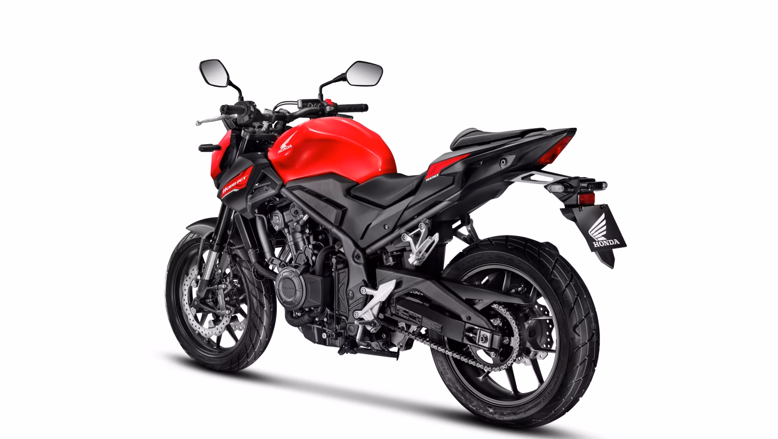 Honda Moto Cb500 Hornet Galeria Diagonal Esquerda Traseira Vermelho - 9 de 17