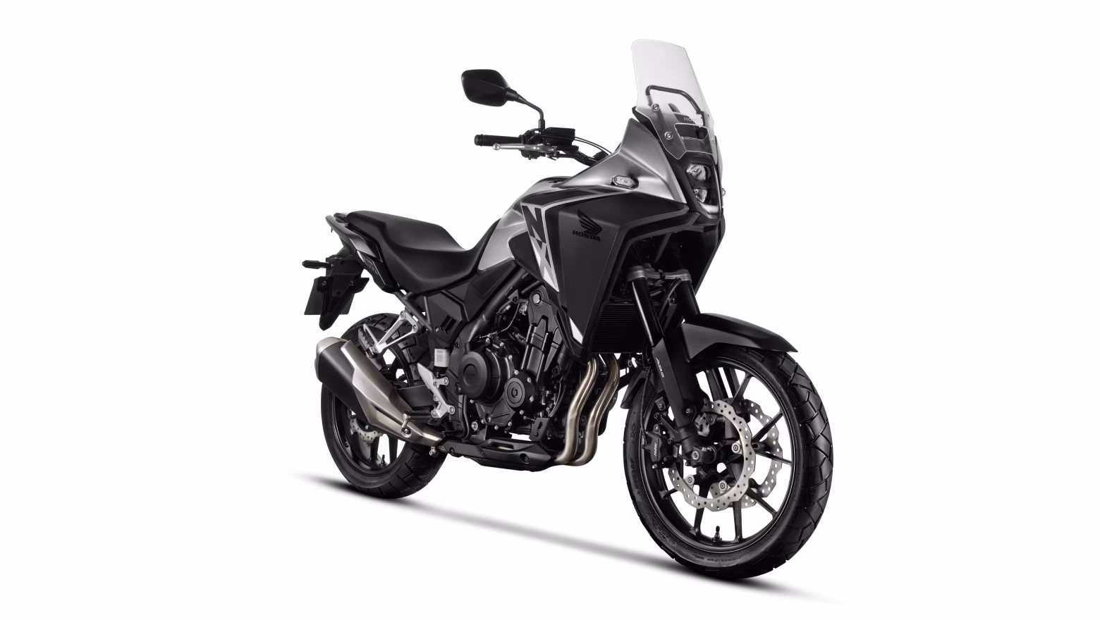 Moto Honda Nx 500 Galeria Diagonal Direita Dianteira Prata - 17 de 17