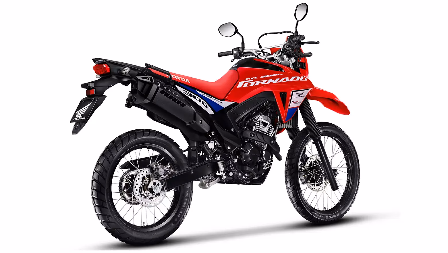Moto XR 300L Tornado Special Edition Galeria Visão Lateral Diagonal Traseira Direita Completa - 4 de 10