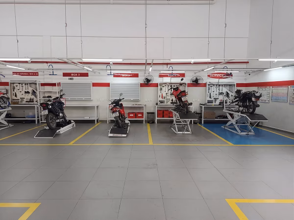 Oficina da Concessionária Ares Motos em Brejo Santo/CE