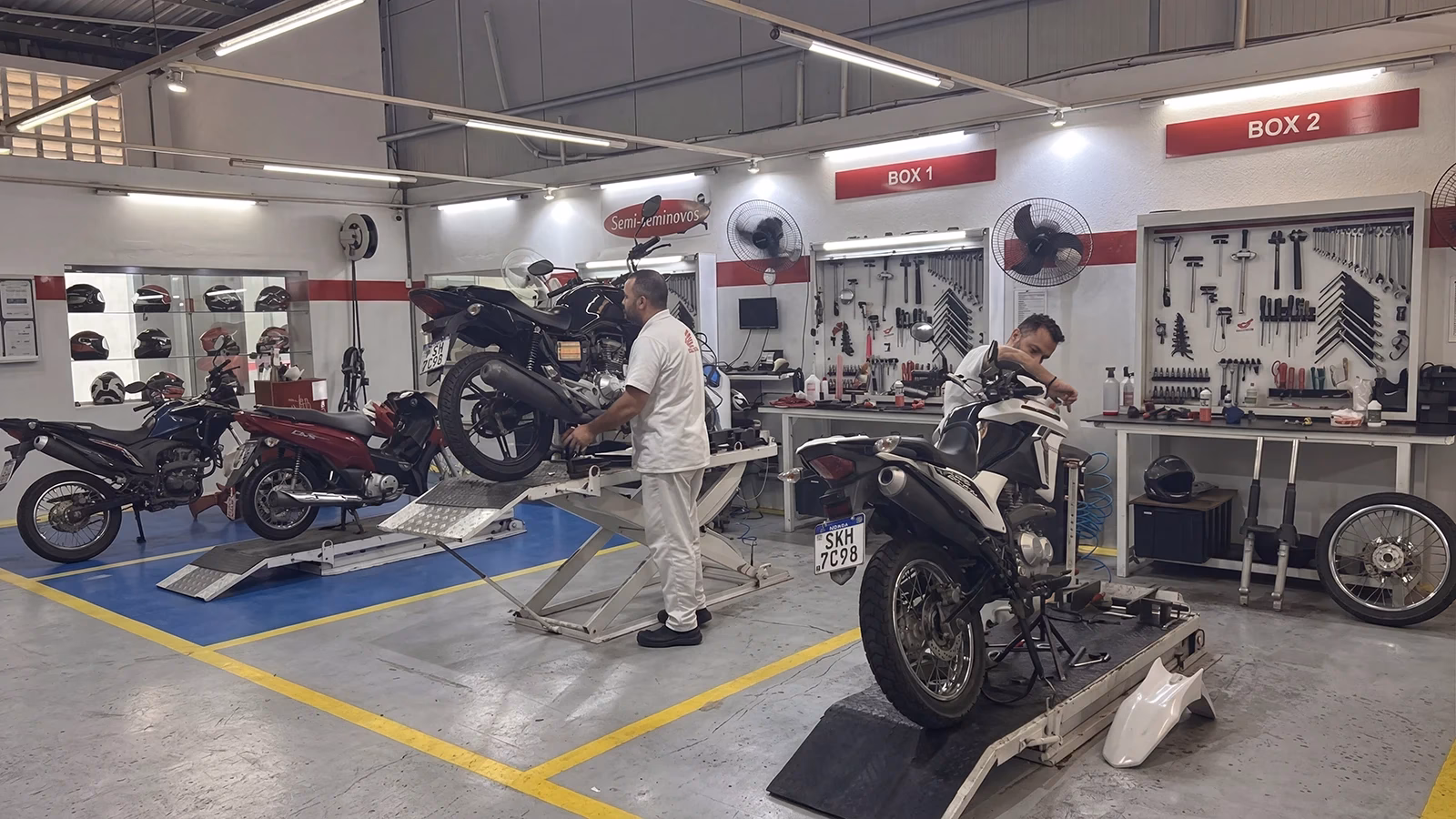 Oficina da Concessionária Ares Motos em Icó/CE - 19 de 21