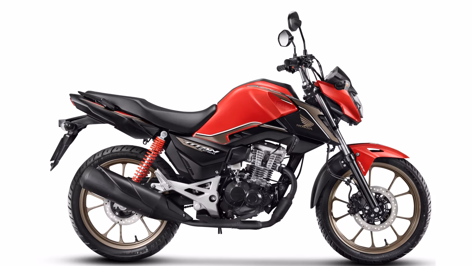 Moto Honda Nova Titan Edição Comemorativa de 50 Anos Visão Total Lateral Direita - 1 de 13