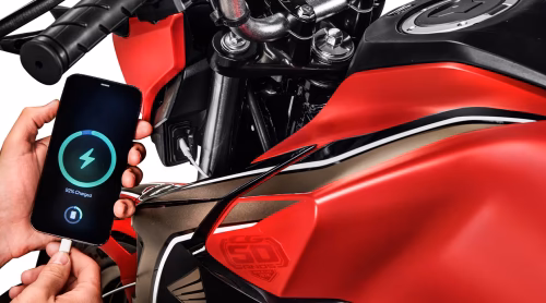 Moto Honda Nova Titan Edição Comemorativa de 50 Anos Entrada USB-C.