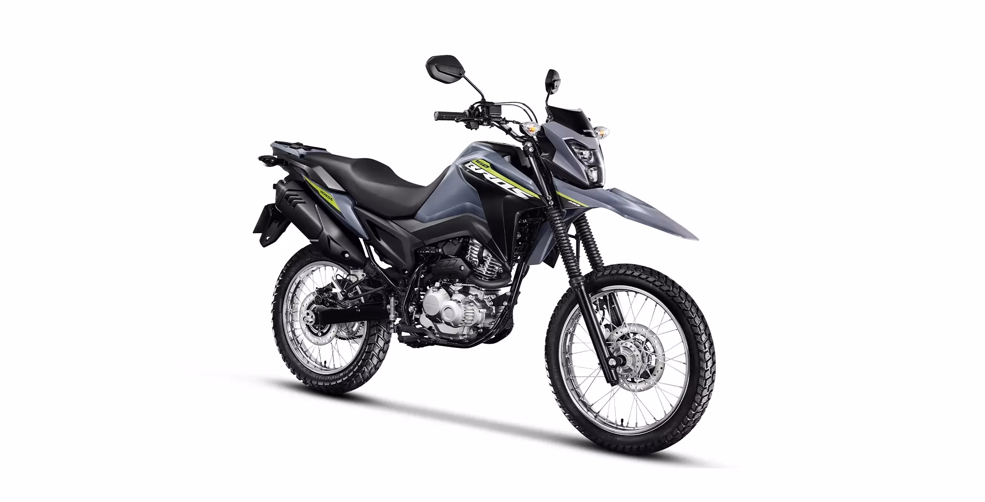 NXR 160 Bros dianteira direita cinza - 7 de 17