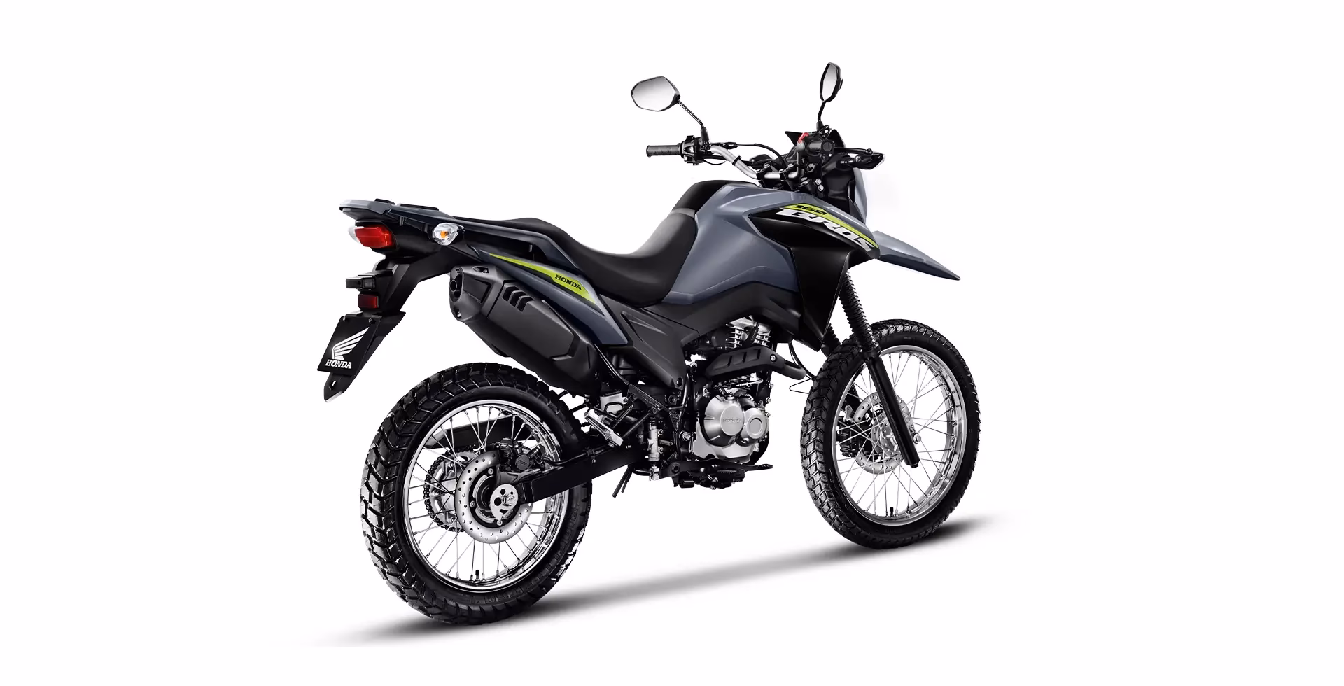 NXR 160 Bros traseira direita cinza - 9 de 17