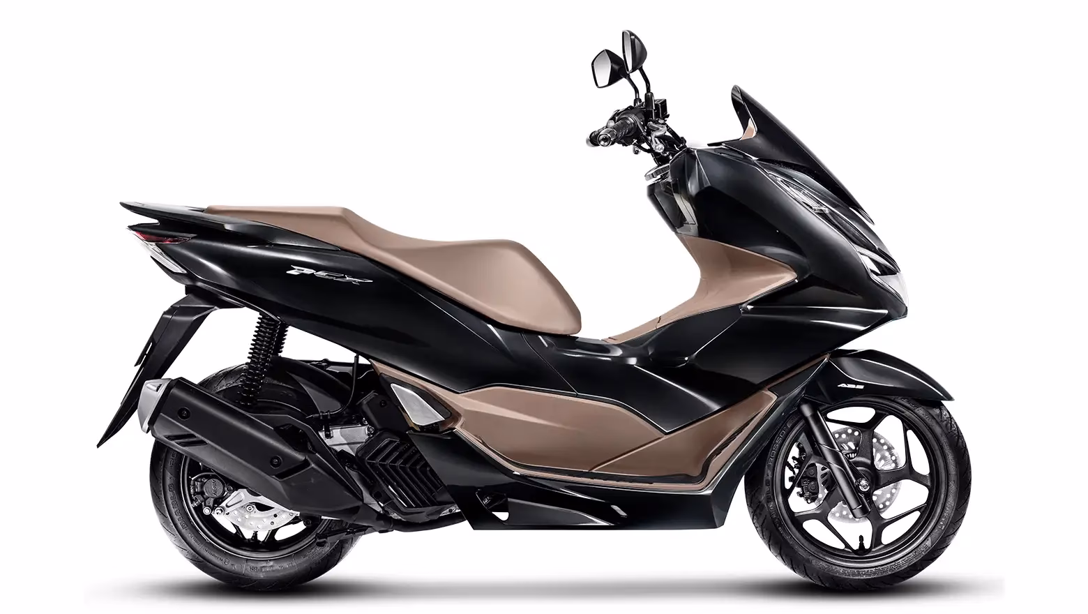 PCX na cor preto metálico, vista da lateral direita - 35 de 38