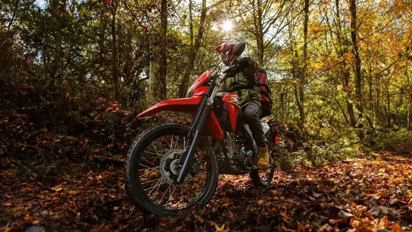 XR 300L Tornado detalhe traseiro