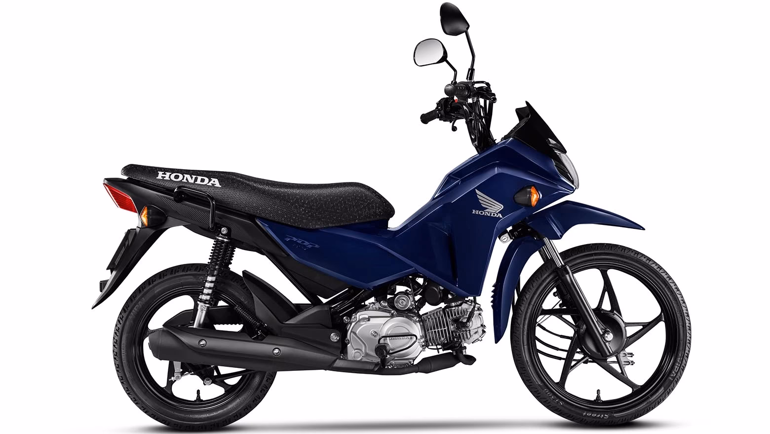 Nova Moto Honda Pop 110i Es Street City Galeria De Fotos Lateral Direita Azul Completa - 16 de 21