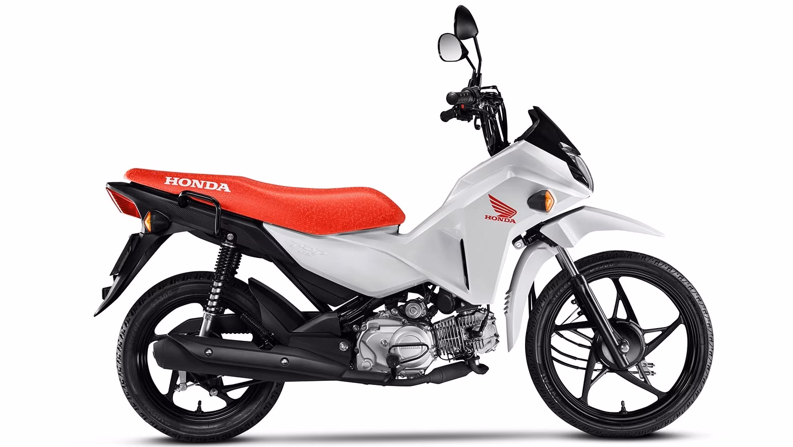 Nova Moto Honda Pop 110i Es Street City Galeria De Fotos Lateral Direita Branca Completa - 17 de 21