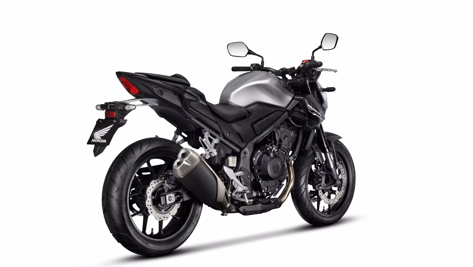 Honda Moto Cb500 Hornet Galeria Diagonal Direita Traseira Prata - 15 de 17