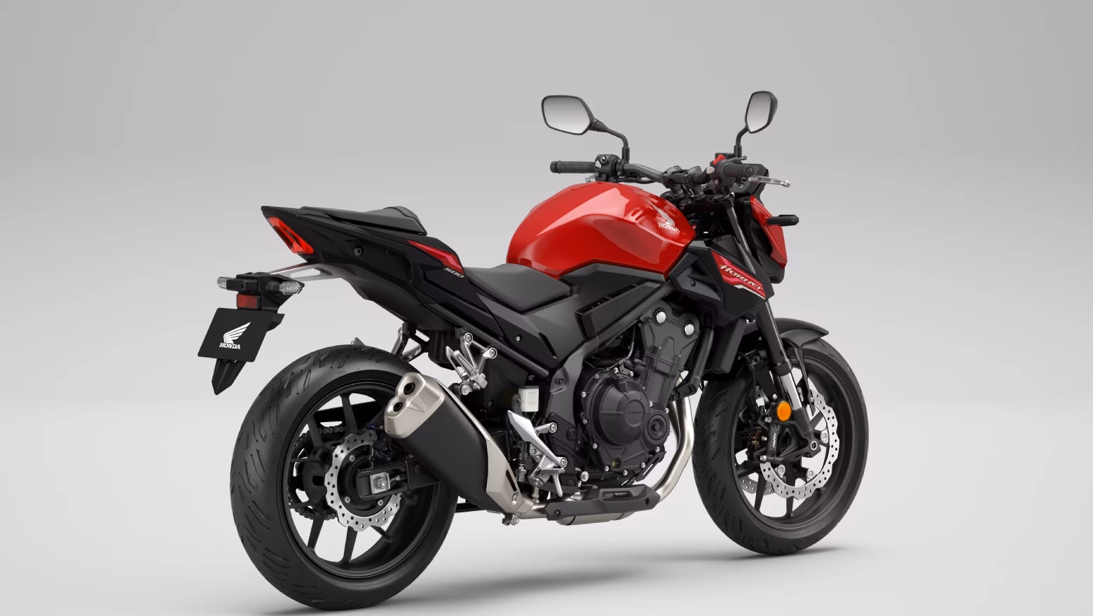 Honda Moto Cb500 Hornet Galeria Diagonal Direita Traseira Vermelho - 7 de 17