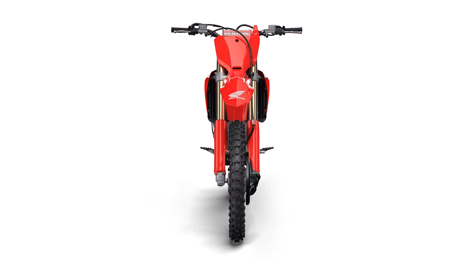 Vista frontal da Honda CRF 450R - 12 de 12