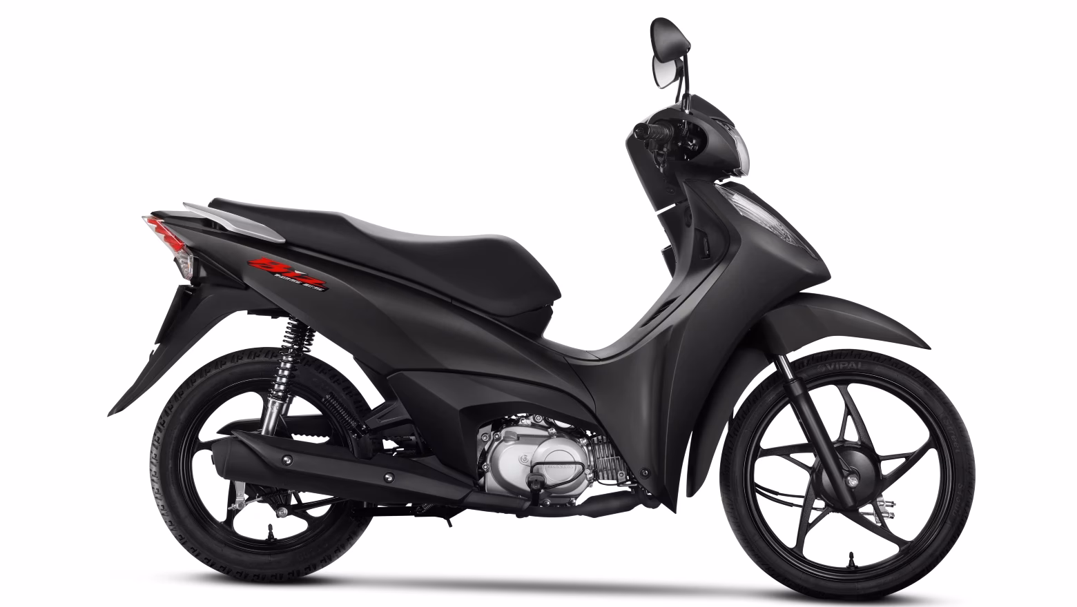 Moto Honda Biz 125 City Galeria De Fotos Lateral Direita Cinza Metalico Completa - 10 de 12