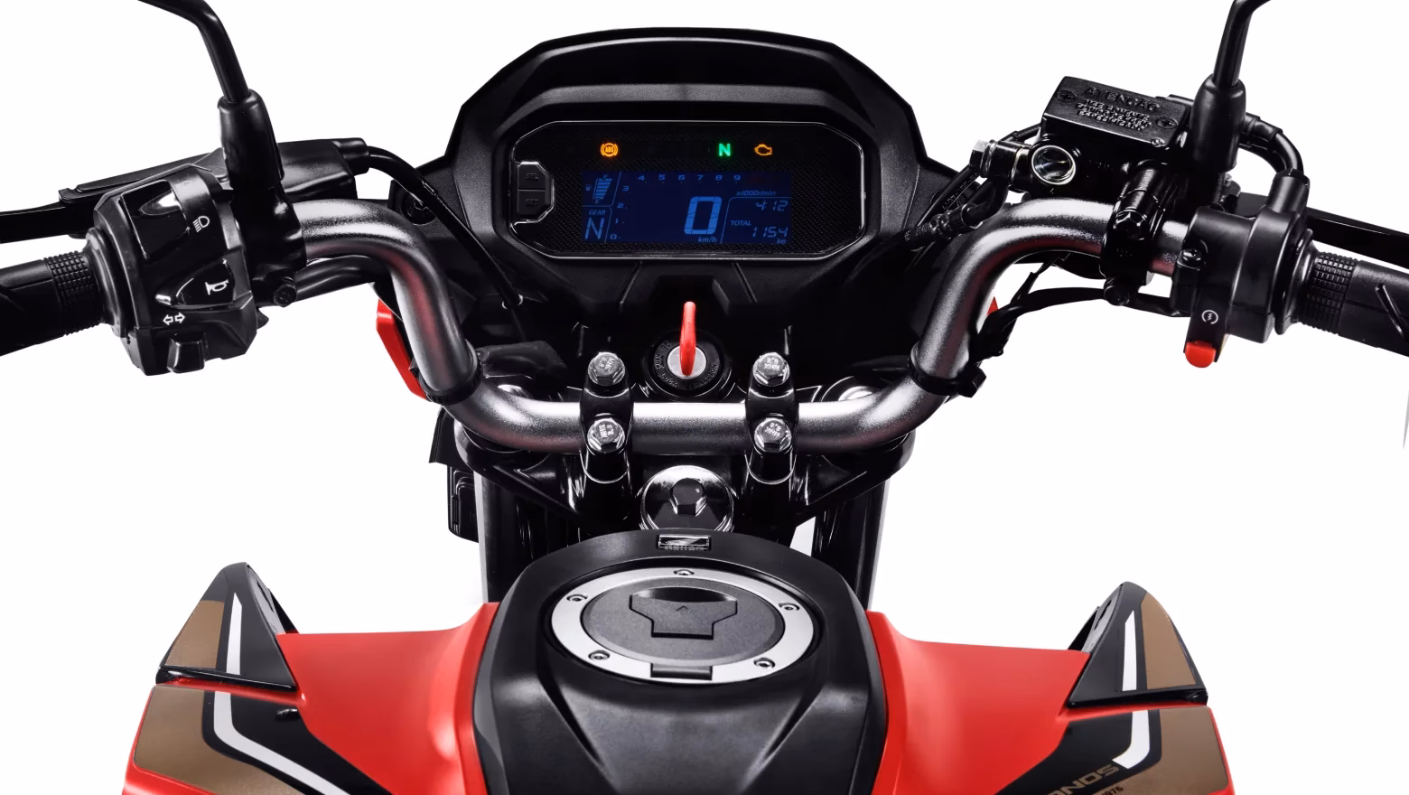 Moto Honda Nova Titan Edição Comemorativa de 50 Anos Close Painel Dianteiro - 14 de 24
