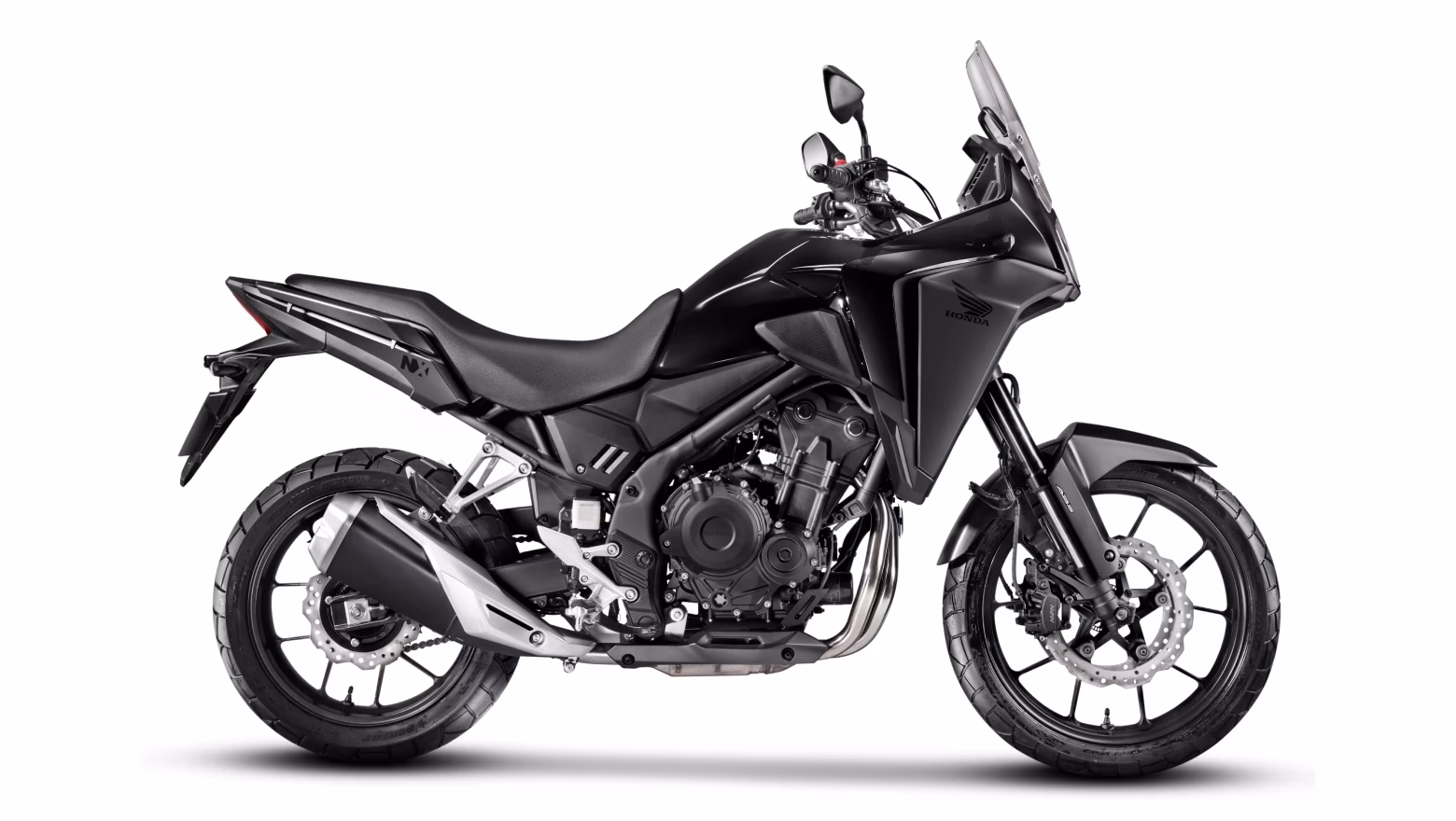Moto Honda Nx 500 Galeria Lateral Direita Preto - 11 de 17